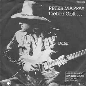 Peter Maffay - Lieber Gott ... / Dafür flac