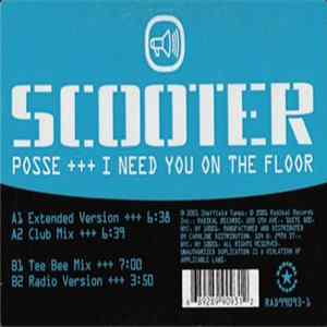 Scooter - Posse (I Need You On The Floor) flac