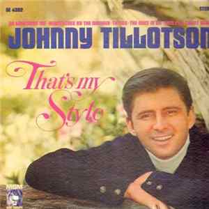 Johnny Tillotson - That's My Style flac