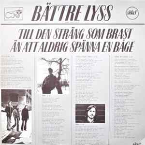 Bättre Lyss - Till Den Sträng Som Brast Än Att Aldrig Spänna En Båge flac