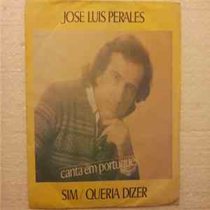 José Luis Perales - Sim (Canta Em Português) flac
