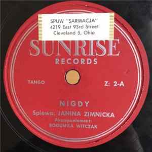 Janina Zimnicka - Nigdy / Francois flac