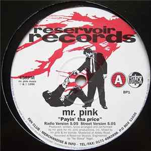 Mr. Pink / Mr. Blonde - Payin' Tha Price / Death Before Dishonor flac