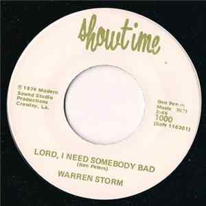 Warren Storm - Lord, I Need Somebody Bad flac