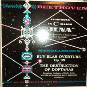 Beethoven, Mendelssohn, Walter Schartner, Rolf Kleinert - Symphony In C Major, "Jena" flac