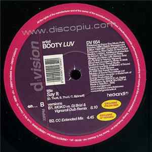 Booty Luv - Say It flac