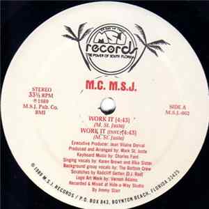 M.C. M.S.J. - Work It flac