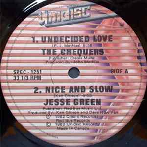The Chequers / Jesse Green / Erotic Drum Band - Undecided Love / Nice And Slow / Pop Musik flac