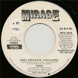 Kano - Can't Hold Back (Your Loving) flac