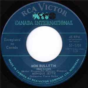 Monique Jette - Mon Bulletin flac