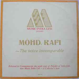 Mohd. Rafi - The Voice Incomparable flac