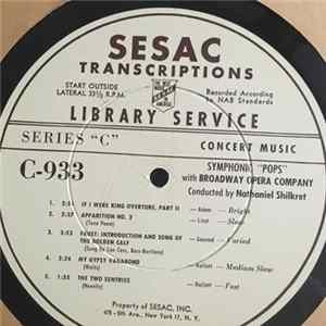 Broadway Opera Company - C-933, C-934 flac