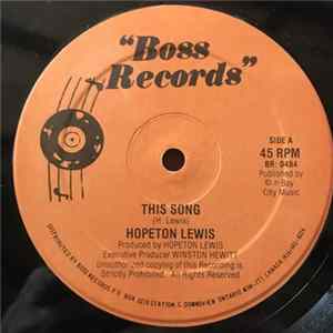 Hopeton Lewis - This Song flac