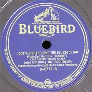 Louis Armstrong And His Orchestra - I Gotta Right To Sing The Blues / High Society flac