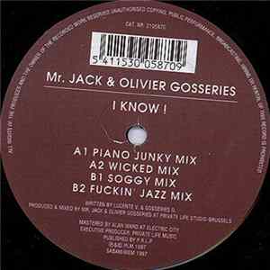 Mr. Jack & Olivier Gosseries - I Know ! flac