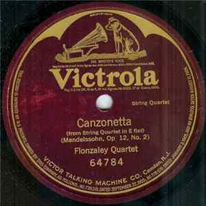 Flonzaley Quartet - Canzonetta flac