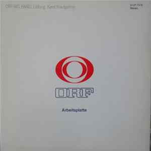 ORF-Big Band ; Leitung: Karel Krautgartner - ORF Arbeitsplatte 72/6 flac