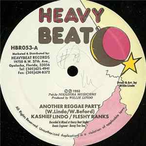 Kashief Lindo / Fleshy Ranks - Another Reggae Party flac