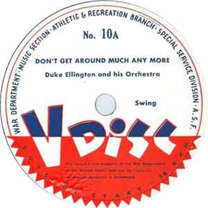 Duke Ellington And His Orchestra - Don't Get Around Much Anymore / Warm Valley flac
