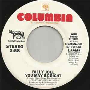 Billy Joel - You May Be Right flac