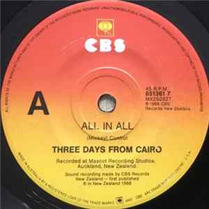 Three Days From Cairo - All In All flac