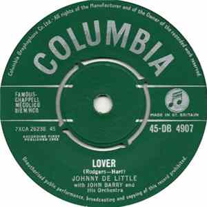 Johnny De Little With John Barry And His Orchestra - Lover flac