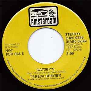 Teresa Brewer - Gatsby's flac