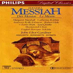 Händel, John Eliot Gardiner - Messiah Highlights flac