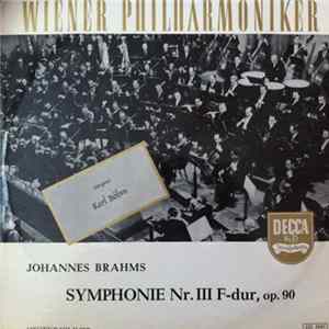 Wiener Philharmoniker, Karl Böhm, Johannes Brahms - Symphonie Nr. III F-Dur, Op. 90 flac