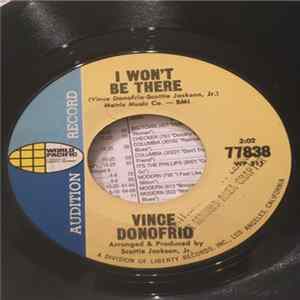 Vince Donofrio - I Won’t Be There / Weather’s Better flac