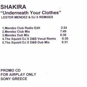 Shakira - Underneath Your Clothes (Lester Mendez & DJ X Remixes) flac