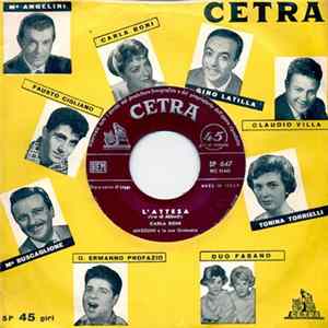 Carla Boni - L'Attesa / Tu Vuoi Così flac