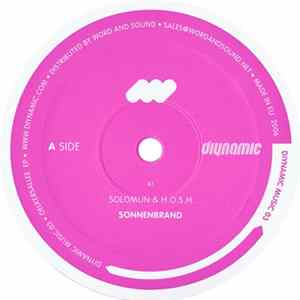 Solomun & H.O.S.H. - Oelkersallee EP flac