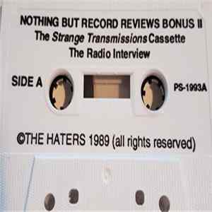 The Haters / M. Board's Answering Machine - The Strange Transmissions Cassette flac