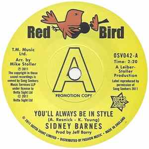 Sidney Barnes - You'll Always Be In Style flac