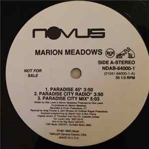 Marion Meadows - Paradise flac