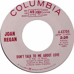 Joan Regan - Don't Talk To Me About Love / I'm No Toy flac