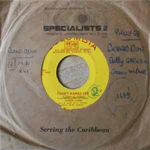Ronnie Dyson - I Don't Wanna Cry / She's Gone flac
