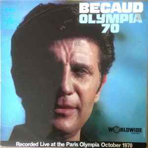 Gilbert Bécaud - Olympia 70 flac