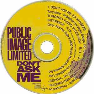 Public Image Limited - Don't Ask Me flac