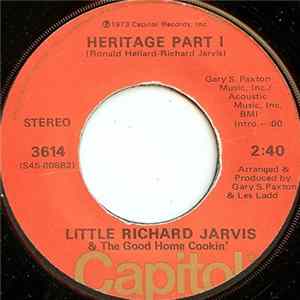 Little Richard Jarvis & The Good Home Cookin' - Heritage Part I flac