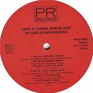 Jard & Carina Samuelson - En Härlig Morgondag flac