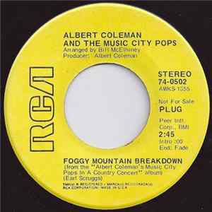 Albert Coleman And The Music City Pops - Foggy Mountain Breakdown / Lonely Trumpet flac