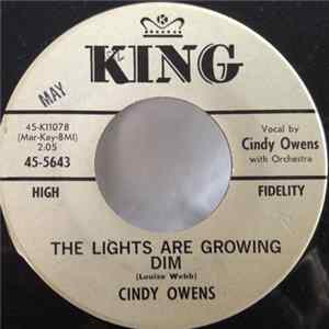 Cindy Owens - The Lights Are Growing Dim flac