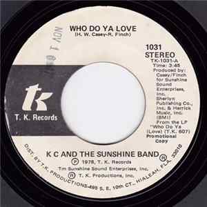 KC & The Sunshine Band - Who Do Ya Love flac