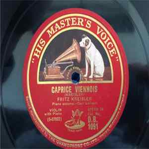Fritz Kreisler - Caprice Viennois / Humoreske, Op, 101, No.7 flac