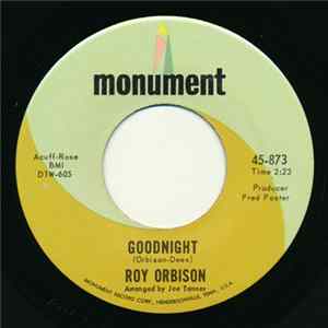 Roy Orbison - Goodnight flac