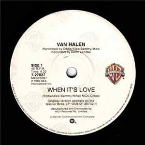Van Halen - When It's Love flac
