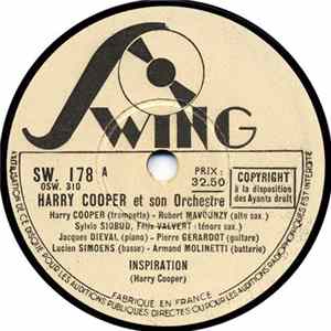 Harry Cooper Et Son Orchestre - Inspiration / La Cigale (Undecided) flac