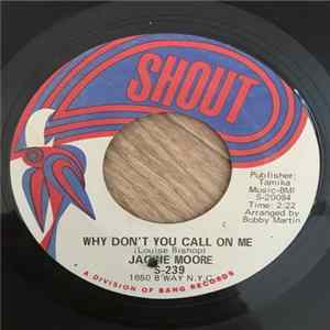 Jackie Moore - Why Don’t You Call On Me flac
